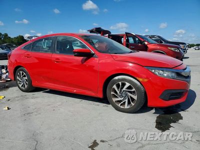 Czwarte zdjęcie samochodu z boku: 2018 HONDA CIVIC EX VIN:2HGFC2F7XJH572547 - miniatura