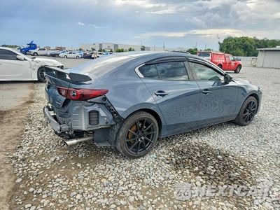 Trzecie zdjęcie samochodu z tyłu: 2022 MAZDA 3 PREFERRED VIN:3MZBPACL6NM318545 - miniatura