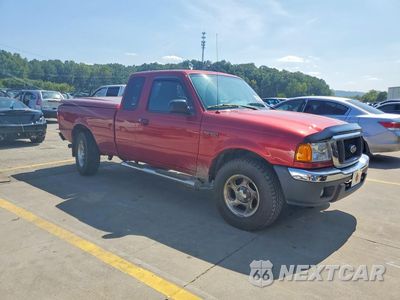 Czwarte zdjęcie samochodu z boku: 2005 FORD RANGER SUPER CAB VIN:1FTZR45EX5PB00596 - miniatura