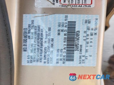 Zdjęcie 12 z 12 samochodu: 2006 FORD FUSION SE VIN:3FAHP07176R248936 - miniatura