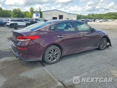 Trzecie zdjęcie samochodu z tyłu: 2019 KIA OPTIMA LX VIN:5XXGT4L30KG342102 - miniatura