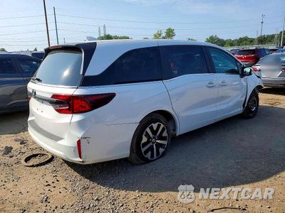 Trzecie zdjęcie samochodu z tyłu: 2025 HONDA ODYSSEY EXL VIN:5FNRL6H61SB063333 - miniatura