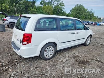 Trzecie zdjęcie samochodu z tyłu: 2014 DODGE GRAND CARAVAN SE VIN:2C4RDGBG4ER361954 - miniatura