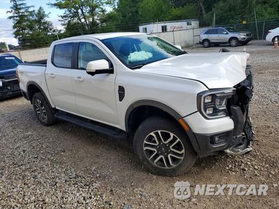 Czwarte zdjęcie samochodu z boku: 2024 FORD RANGER LARIAT VIN:1FTER4KH4RLE27232 - miniatura