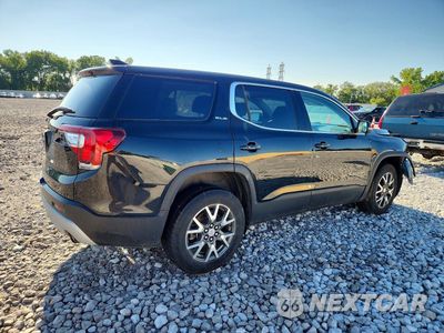 Trzecie zdjęcie samochodu z tyłu: 2021 GMC ACADIA SLE VIN:1GKKNKLA7MZ140708 - miniatura
