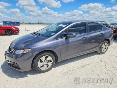 2014 HONDA CIVIC LX 19XFB2F5XEE243459 - główne zdjęcie licytacji z USA - miniatura