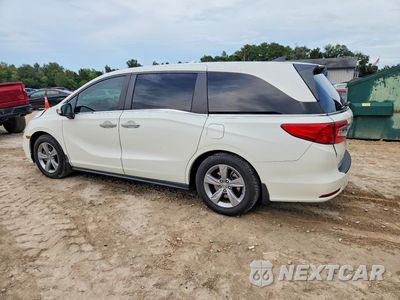 Drugie zdjęcie samochodu z przodu: 2019 HONDA ODYSSEY EXL VIN:5FNRL6H73KB043643 - miniatura