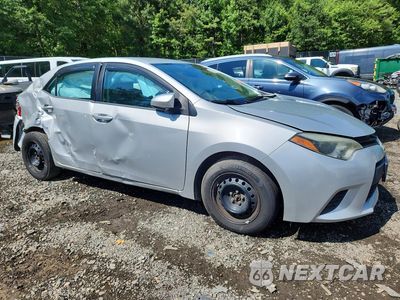 Czwarte zdjęcie samochodu z boku: 2014 TOYOTA COROLLA L VIN:2T1BURHE4EC151017 - miniatura
