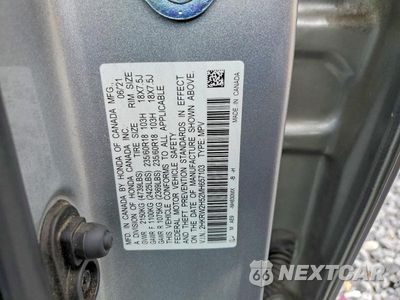 Zdjęcie 13 z 13 samochodu: 2021 HONDA CR-V EX VIN:2HKRW2H52MH657103 - miniatura