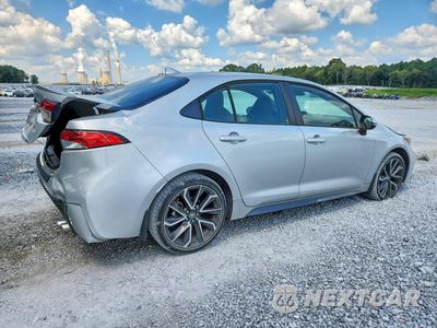 Trzecie zdjęcie samochodu z tyłu: 2022 TOYOTA COROLLA SE VIN:5YFS4MCEXNP131283 - miniatura