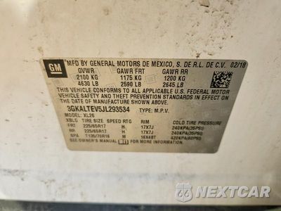Zdjęcie 13 z 13 samochodu: 2018 GMC TERRAIN SLE VIN:3GKALTEV5JL293534 - miniatura