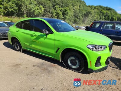 Czwarte zdjęcie samochodu z boku: 2022 BMW X4 XDRIVE30I VIN:5UX33DT06N9M07331 - miniatura