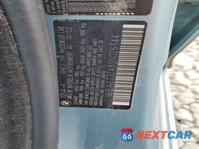 Zdjęcie 12 z 12 samochodu: 2003 BMW 325 I VIN:WBAET37483NJ26344 - miniatura