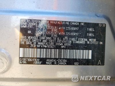 Zdjęcie 14 z 14 samochodu: 2021 TOYOTA RAV4 LE VIN:2T3F1RFV7MW165821 - miniatura