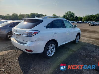 Trzecie zdjęcie samochodu z tyłu: 2010 LEXUS RX 450H VIN:JTJBC1BA3A2412797 - miniatura