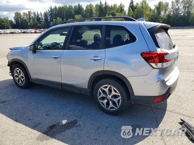 Drugie zdjęcie samochodu z przodu: 2019 SUBARU FORESTER PREMIUM VIN:JF2SKAEC0KH527019 - miniatura