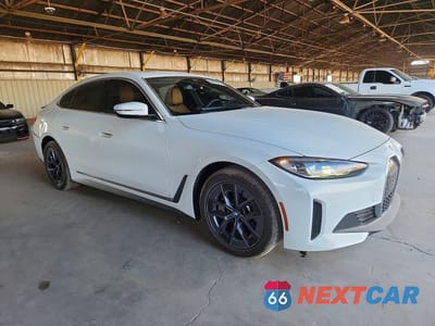 Czwarte zdjęcie samochodu z boku: 2023 BMW I4 EDRIVE 40 VIN:WBY73AW08PFR02565 - miniatura