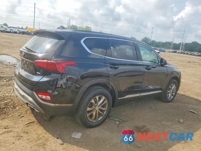 Trzecie zdjęcie samochodu z tyłu: 2019 HYUNDAI SANTA FE SEL 2.4L VIN:5NMS3CAD3KH136077 - miniatura