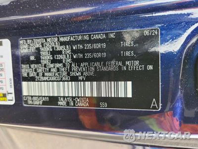Zdjęcie 13 z 13 samochodu: 2024 LEXUS RX 350 PREMIUM VIN:2T2BAMCAXRC073683 - miniatura