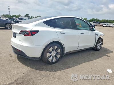 Trzecie zdjęcie samochodu z tyłu: 2022 TESLA MODEL Y VIN:7SAYGDEE3NF322797 - miniatura