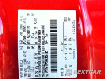 Zdjęcie 12 z 12 samochodu: 2021 FORD F150 SUPER CAB VIN:1FTEX1EP7MKE30180 - miniatura