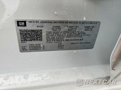 Zdjęcie 12 z 12 samochodu: 2019 GMC SIERRA K1500 AT4 VIN:3GTP9EEL5KG114143 - miniatura