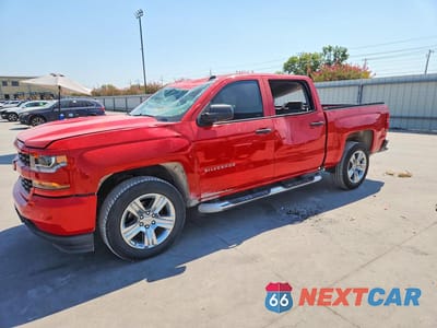 2018 CHEVROLET SILVERADO K1500 CUSTOM 3GCUKPEH4JG143145 - główne zdjęcie licytacji z USA - miniatura