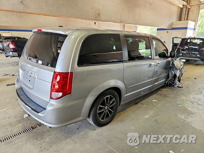 Trzecie zdjęcie samochodu z tyłu: 2016 DODGE GRAND CARAVAN SE VIN:2C4RDGBG6GR400384 - miniatura