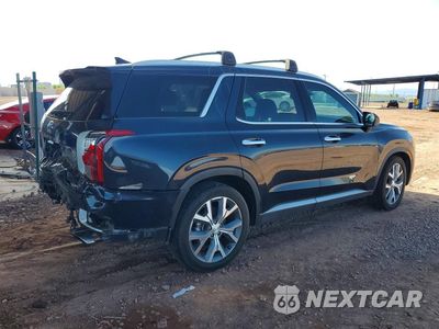 Trzecie zdjęcie samochodu z tyłu: 2022 HYUNDAI PALISADE SEL VIN:KM8R44HEXNU374193 - miniatura