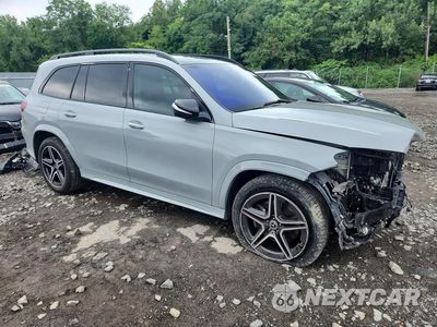 Czwarte zdjęcie samochodu z boku: 2025 MERCEDES-BENZ GLS 450 4MATIC VIN:4JGFF5KE7SB476537 - miniatura