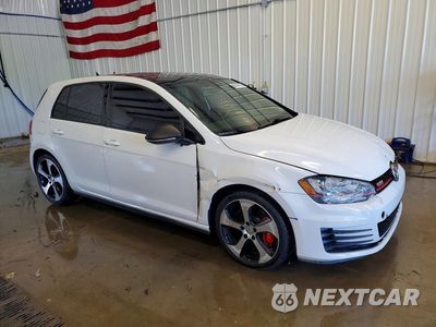 Czwarte zdjęcie samochodu z boku: 2016 VOLKSWAGEN GTI S/SE VIN:3VW547AU1GM049720 - miniatura