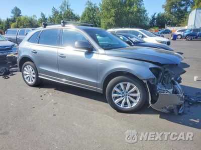 Czwarte zdjęcie samochodu z boku: 2017 AUDI Q5 PREMIUM PLUS VIN:WA1M2AFP9HA044939 - miniatura