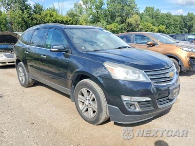 Czwarte zdjęcie samochodu z boku: 2016 CHEVROLET TRAVERSE LT VIN:1GNKVHKD3GJ126485 - miniatura