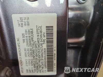 Zdjęcie 14 z 14 samochodu: 2017 HONDA CR-V TOURING VIN:5J6RW2H95HL033634 - miniatura