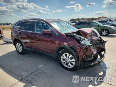 Czwarte zdjęcie samochodu z boku: 2014 HONDA CR-V EXL VIN:5J6RM4H73EL057684 - miniatura