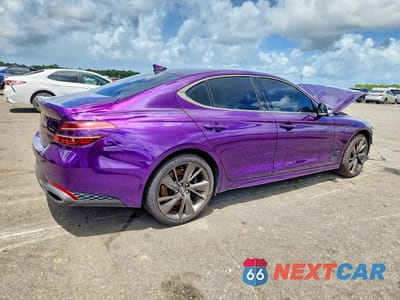 Trzecie zdjęcie samochodu z tyłu: 2022 GENESIS G70 3.3T STANDARD VIN:KMTG54TE8NU103263 - miniatura