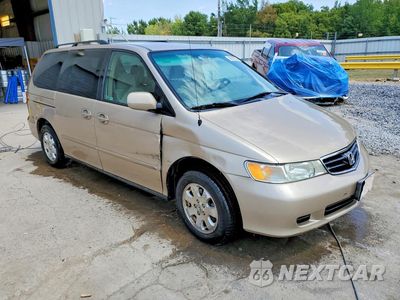 Czwarte zdjęcie samochodu z boku: 2002 HONDA ODYSSEY EX VIN:2HKRL18622H526228 - miniatura