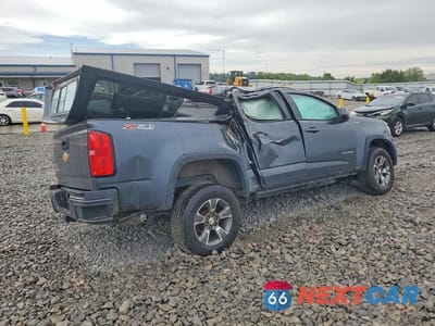 Trzecie zdjęcie samochodu z tyłu: 2016 CHEVROLET COLORADO Z71 VIN:1GCPTDE15G1346967 - miniatura