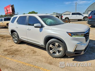 Czwarte zdjęcie samochodu z boku: 2023 HONDA PILOT EXL VIN:5FNYG2H49PB009860 - miniatura
