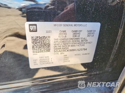 Zdjęcie 13 z 13 samochodu: 2024 BUICK ENCLAVE PREMIUM VIN:5GAERCKW8RJ123794 - miniatura
