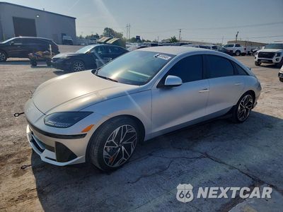 2024 HYUNDAI IONIQ 6 SEL KMHM34AA1RA073453 - główne zdjęcie licytacji z USA - miniatura