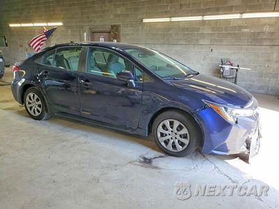 Czwarte zdjęcie samochodu z boku: 2022 TOYOTA COROLLA LE VIN:5YFEPMAE9NP391553 - miniatura