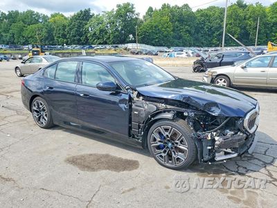Czwarte zdjęcie samochodu z boku: 2025 BMW I5 XDRIVE 40 VIN:WBY13HG05SCS43321 - miniatura