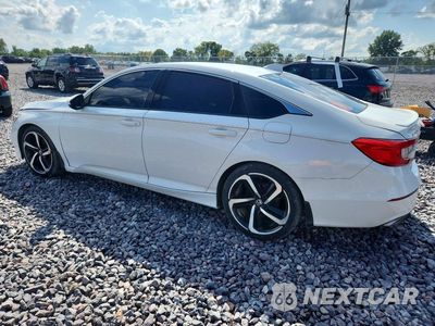 Drugie zdjęcie samochodu z przodu: 2019 HONDA ACCORD SPORT VIN:1HGCV1F38KA175813 - miniatura