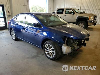 Czwarte zdjęcie samochodu z boku: 2017 NISSAN SENTRA SV VIN:3N1AB7AP7HY307429 - miniatura