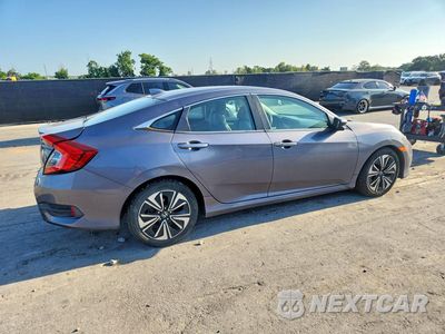 Trzecie zdjęcie samochodu z tyłu: 2016 HONDA CIVIC EX VIN:2HGFC1F30GH640273 - miniatura