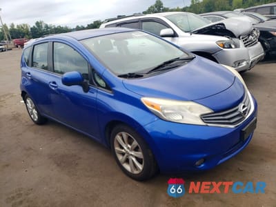 Czwarte zdjęcie samochodu z boku: 2014 NISSAN VERSA NOTE SV VIN:3N1CE2CP3EL399891 - miniatura
