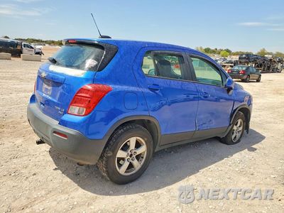 Trzecie zdjęcie samochodu z tyłu: 2016 CHEVROLET TRAX LS VIN:KL7CJNSB6GB652218 - miniatura
