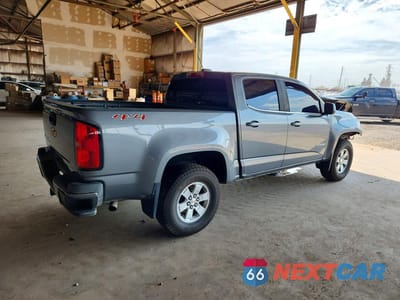 Trzecie zdjęcie samochodu z tyłu: 2019 CHEVROLET COLORADO VIN:1GCGTBEN8K1257877 - miniatura