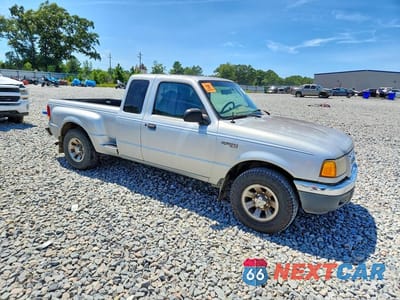 Czwarte zdjęcie samochodu z boku: 2001 FORD RANGER SUPER CAB VIN:1FTYR14UX1TA15682 - miniatura